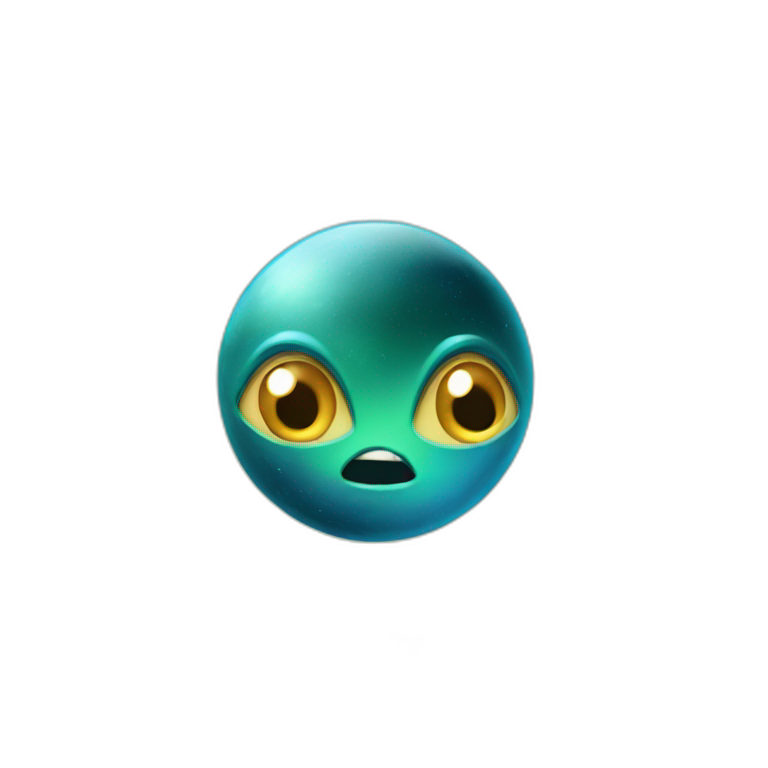 planet of aliens emoji