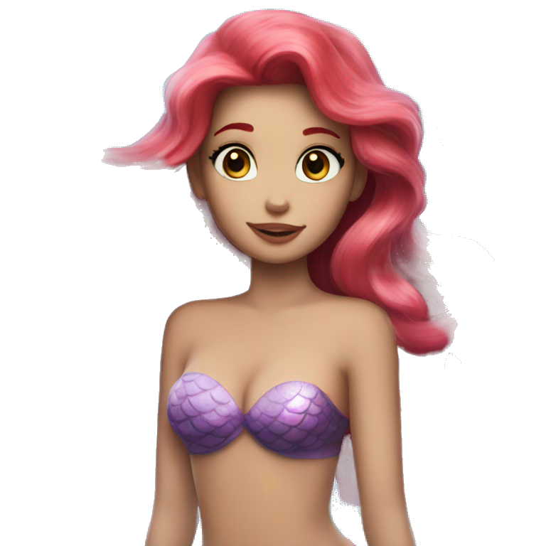 mermaid Ariel  emoji