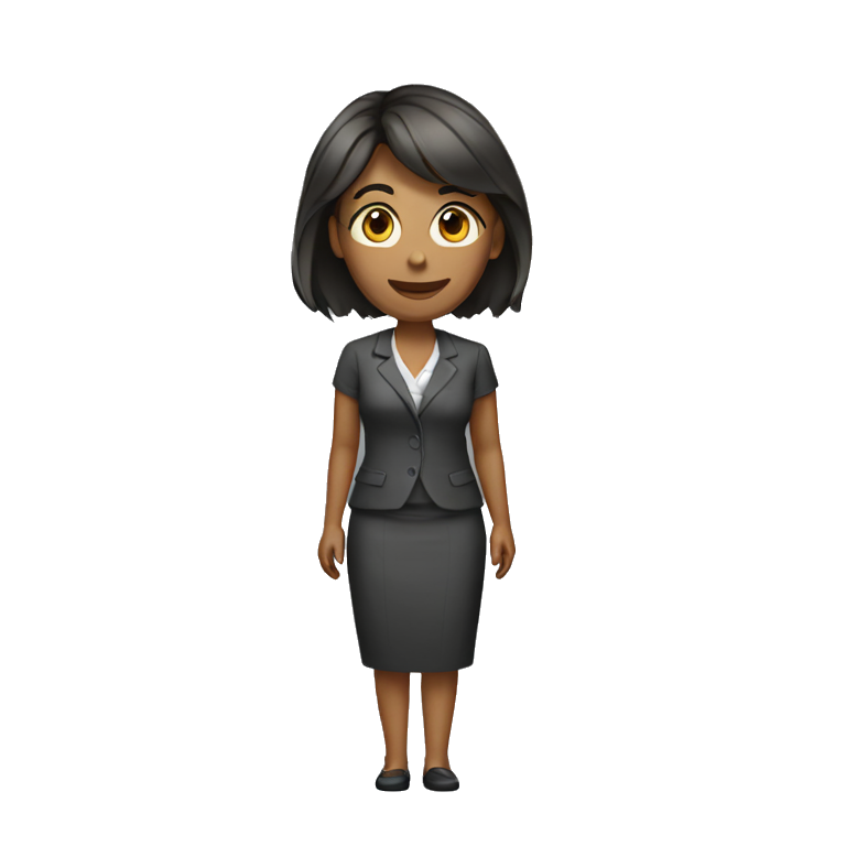 office woman full body emoji