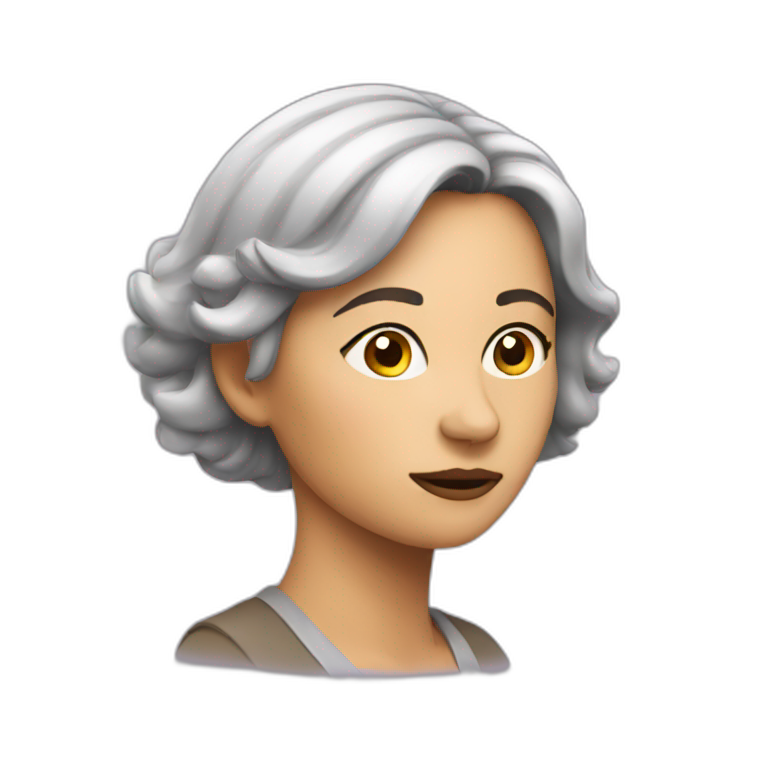 woman thinking emoji