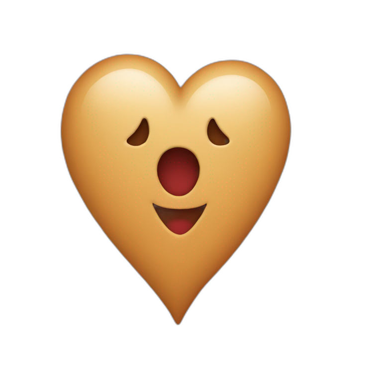 half heart emoji