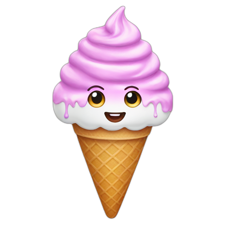 Ice Cream fancy emoji