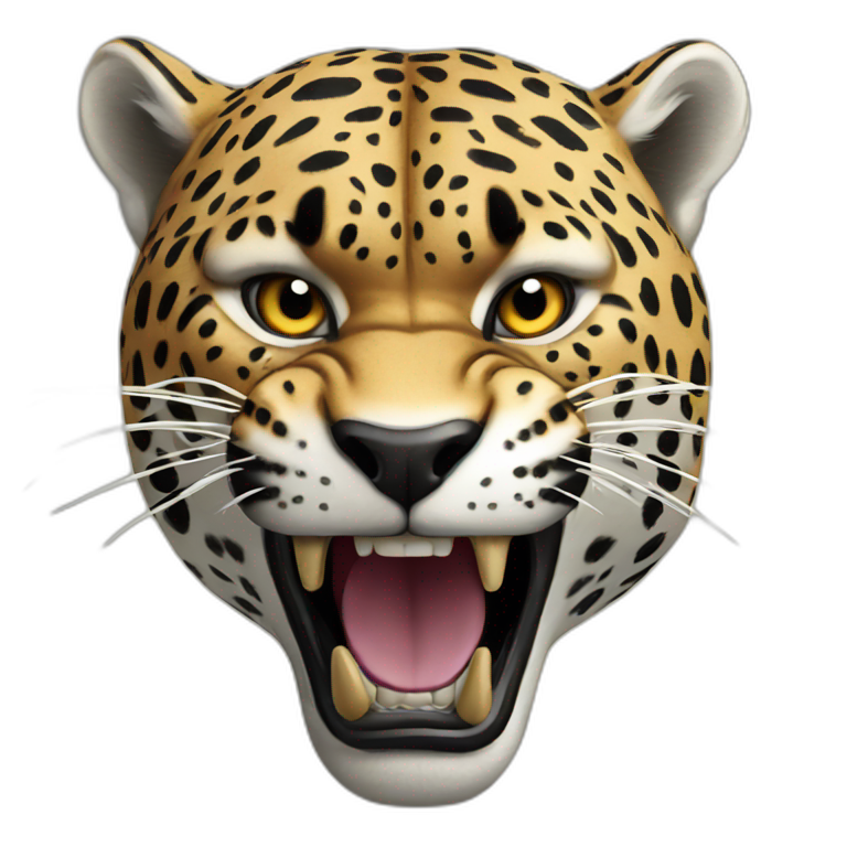 Angry jaguar emoji