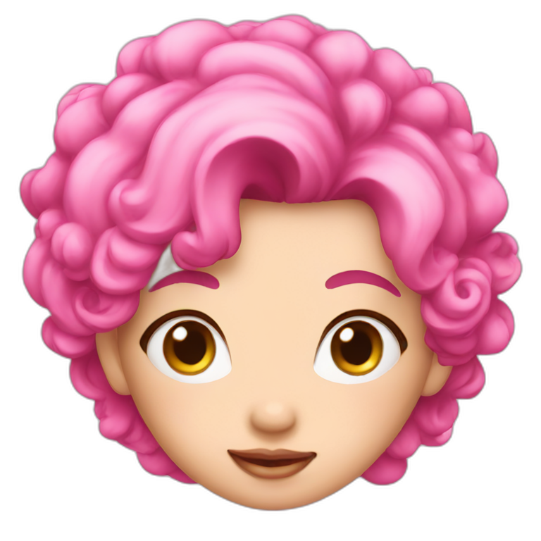 pink cute princess emoji