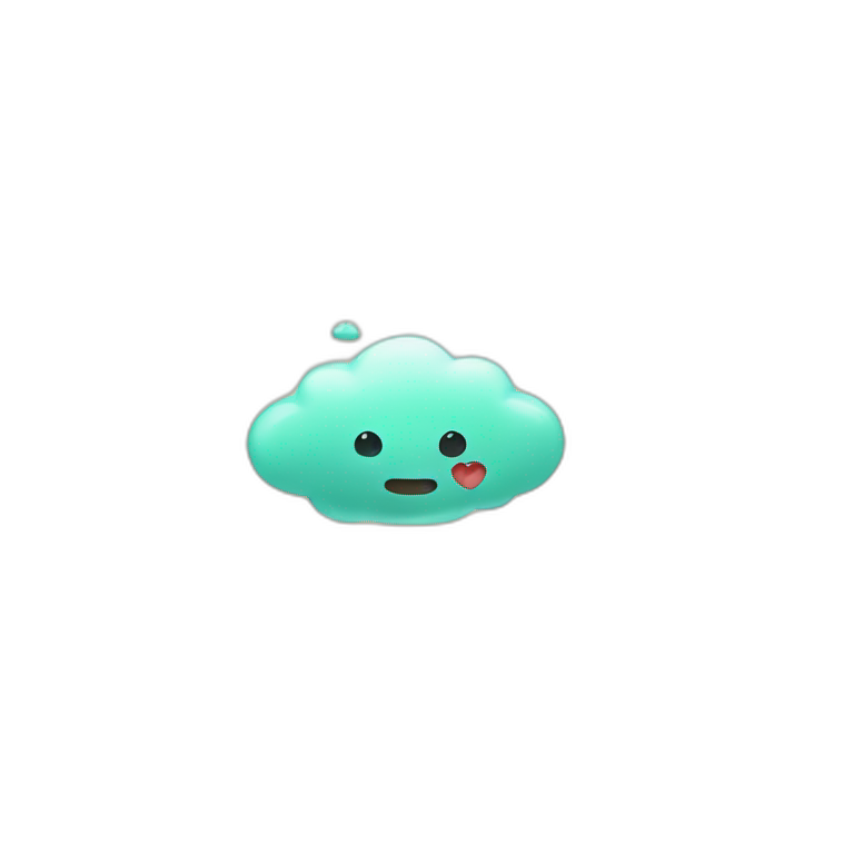 floating conversation emoji