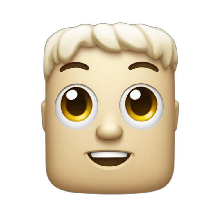 3D iPhone front  emoji