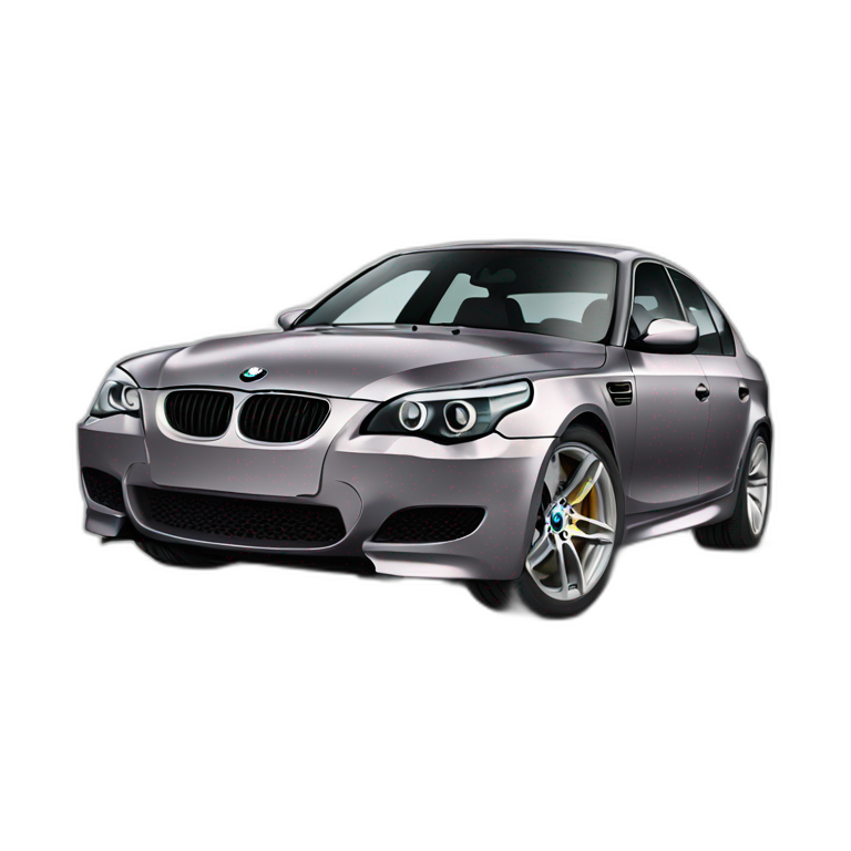 A BMW M5 E60 emoji