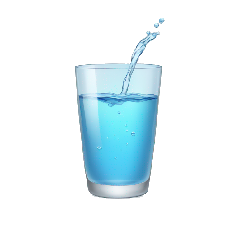 glass of water emoji