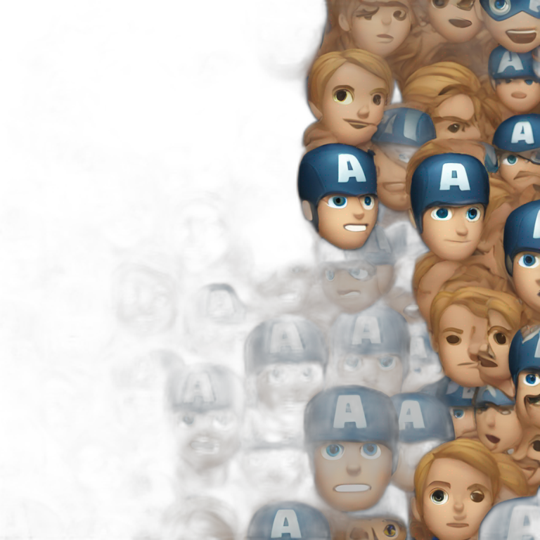 captain america head emoji