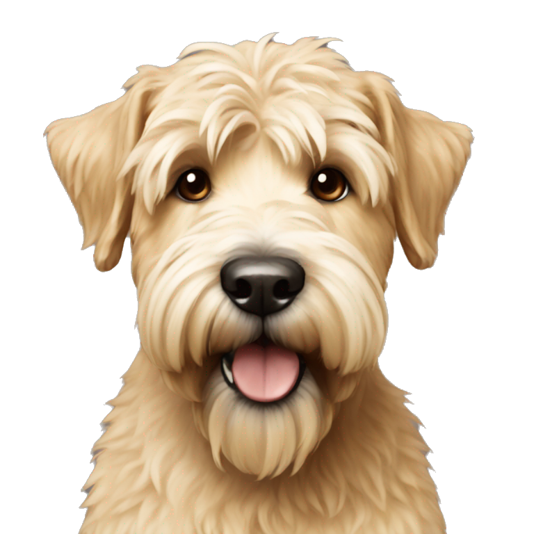 dog wheaten terrier emoji