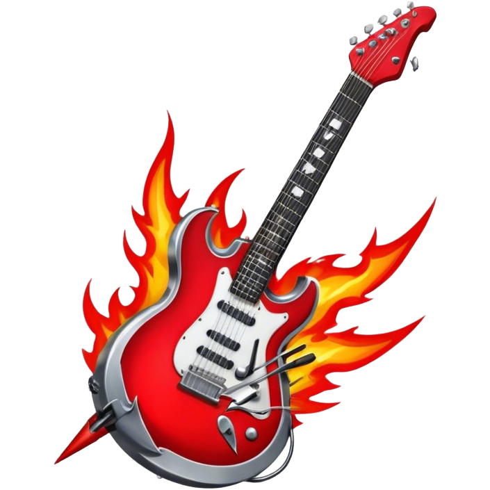 Create a bold and powerful emoji representing rock vocal performance in ...