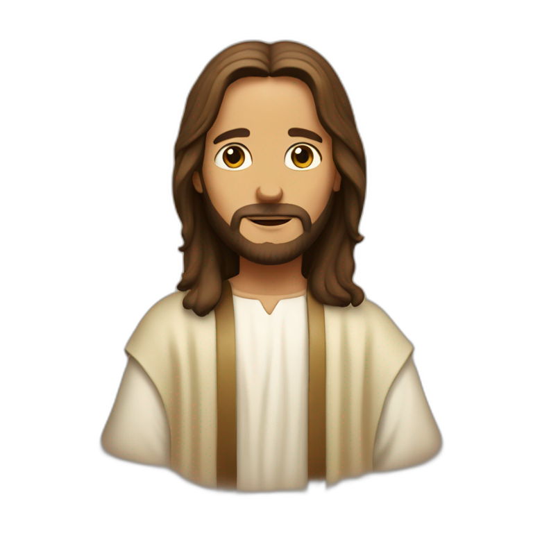 Jesus From Which Come the Hearts of Love emoji