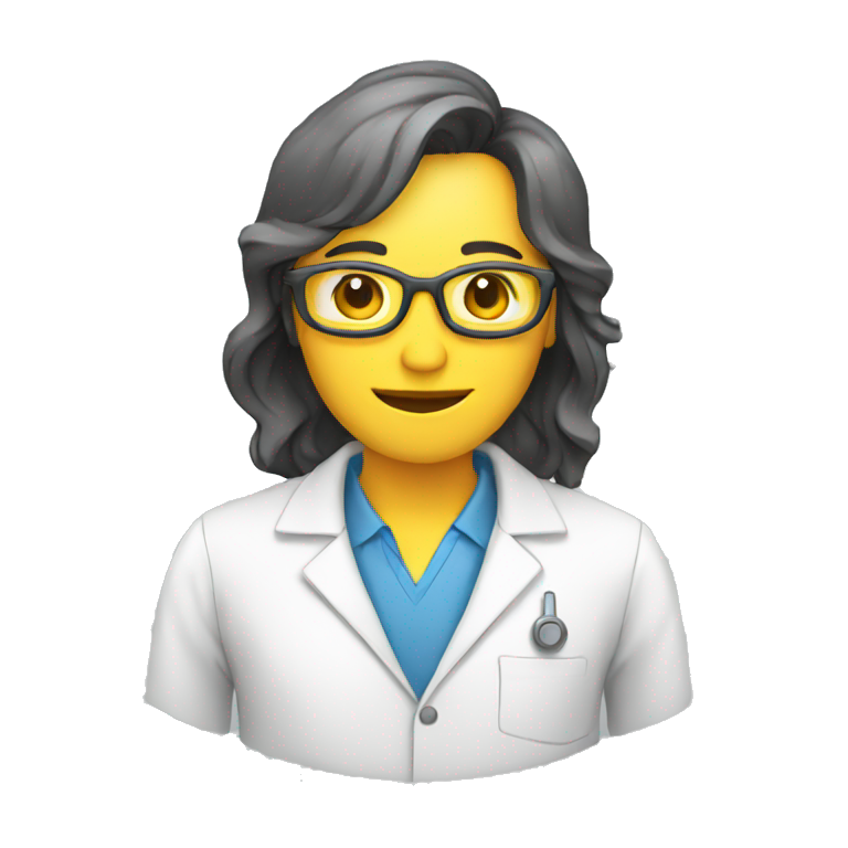 a researcher in a lab emoji