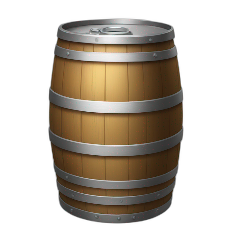 keg of beer emoji