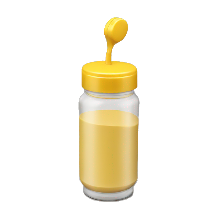 mustard dispenser emoji