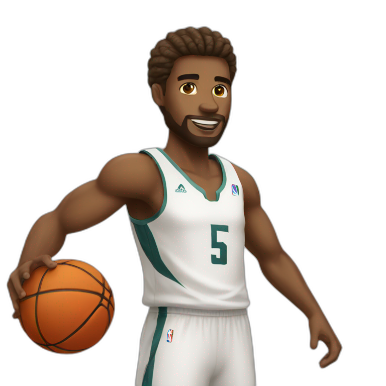 Basketball player emoji