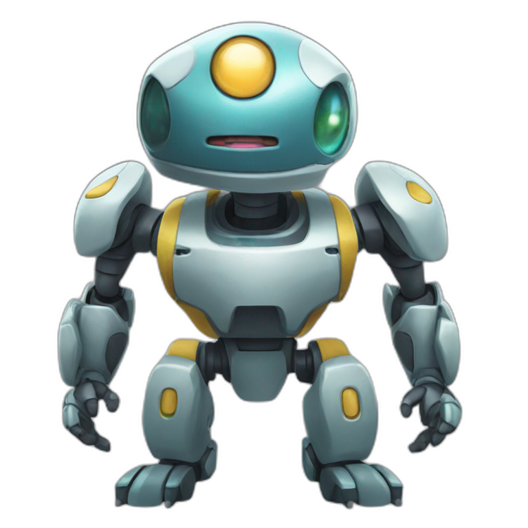 a pokemon robot emoji