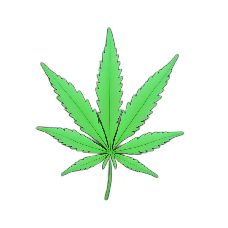 High weed emoji