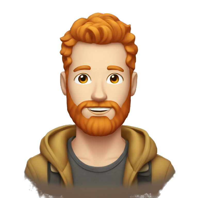 Ginger beard dj's emoji