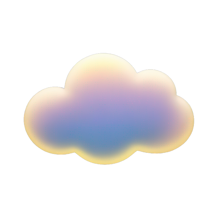 glow cloud emoji
