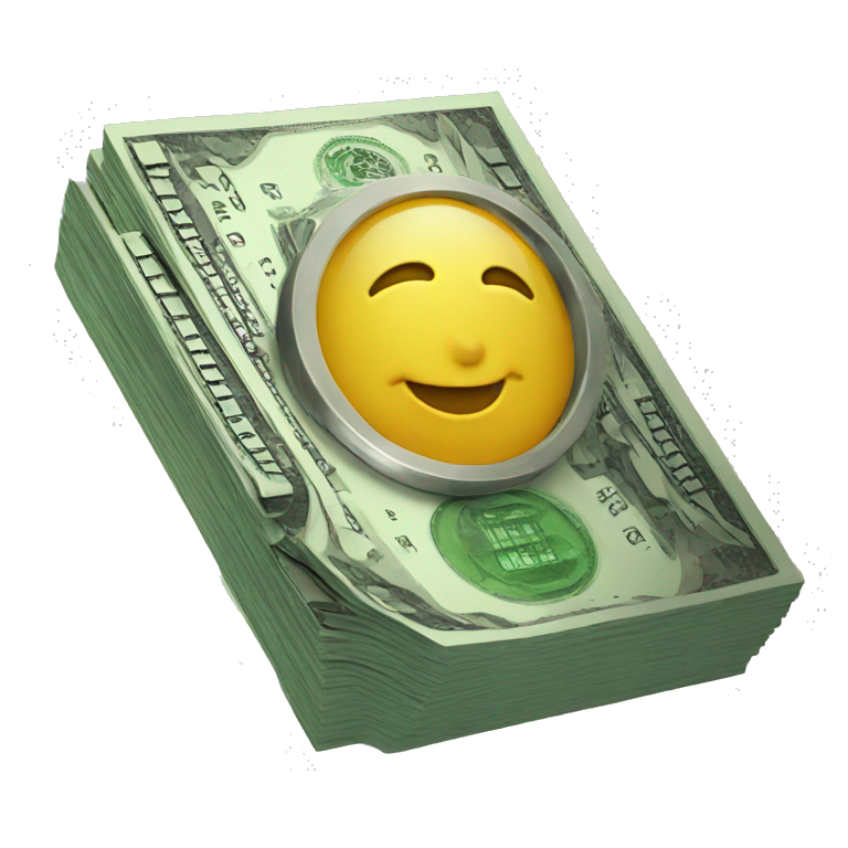 a money with a graphics card emoji