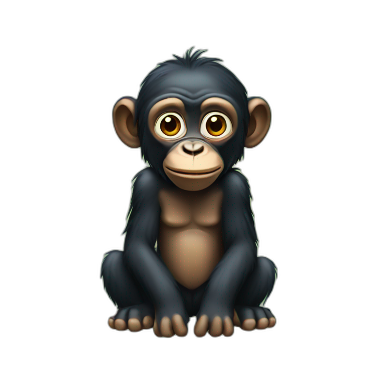 bonobo coming emoji