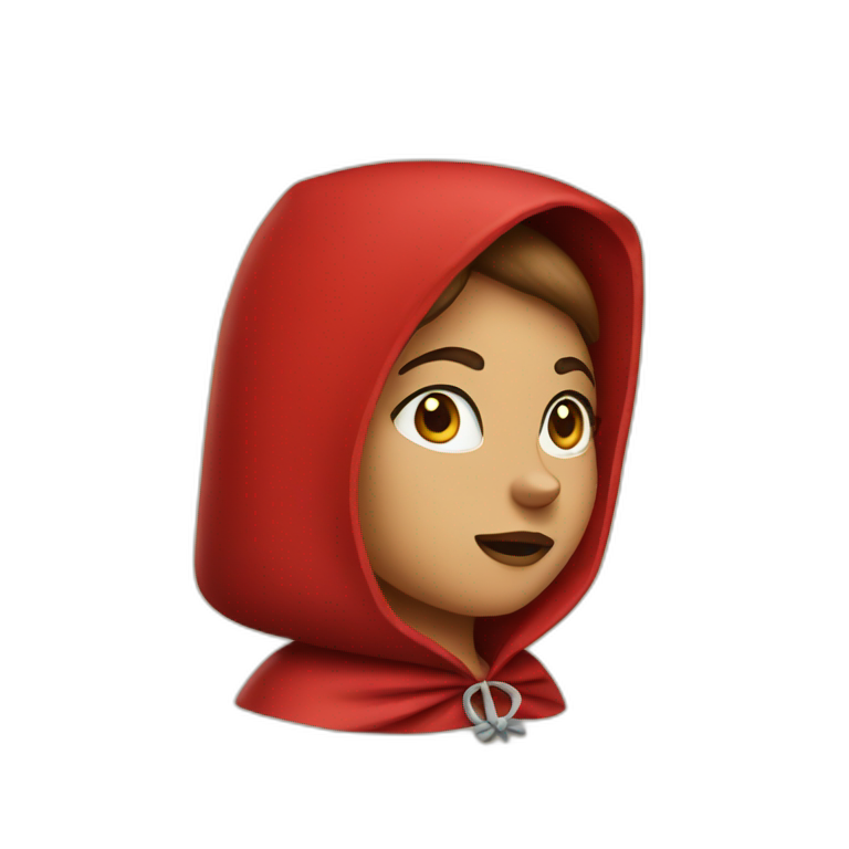 Little Red Riding Hood emoji