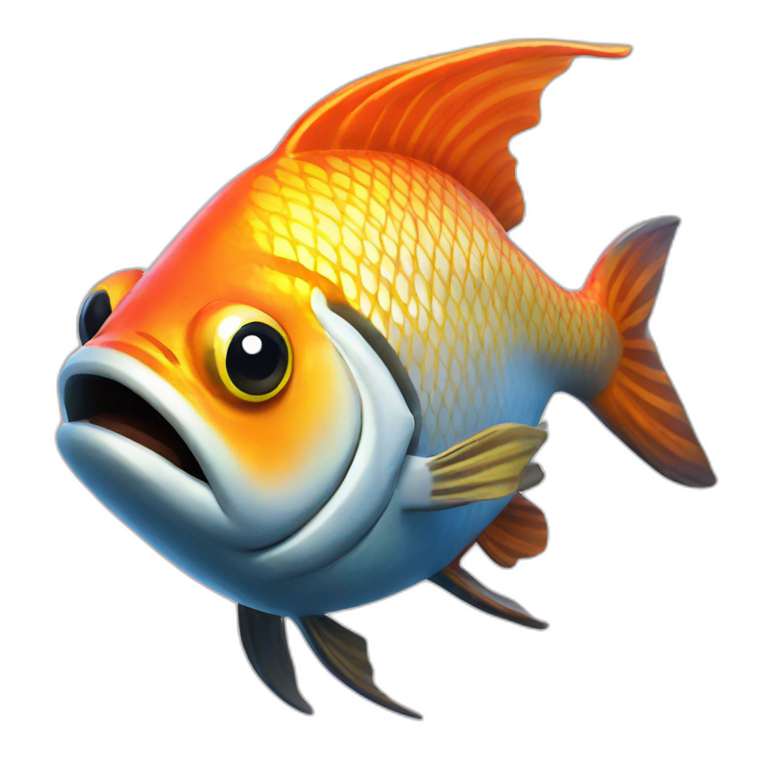 Fish from fortnite  emoji