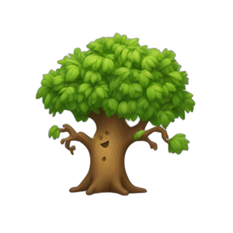 dancing tree emoji