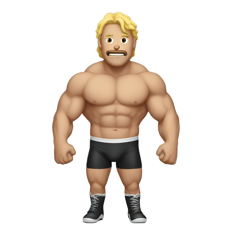 wrestling emoji