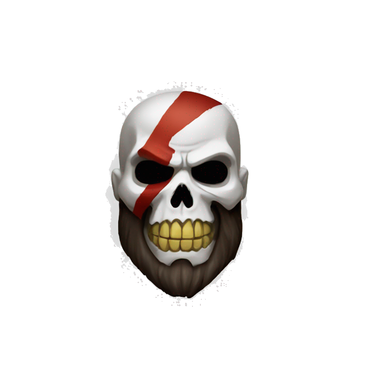 Kratos skull emoji  emoji