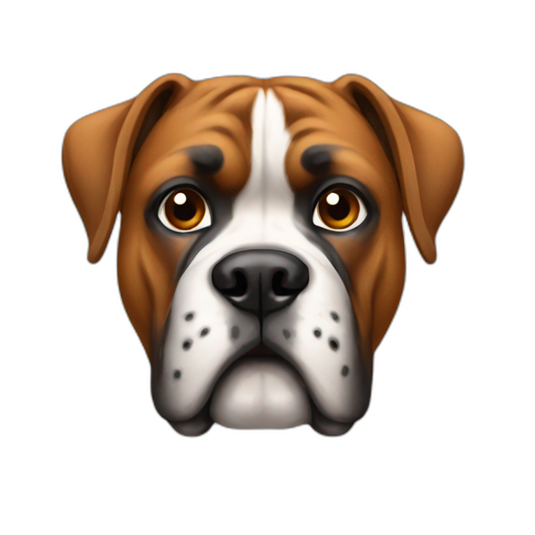 boxer dog emoji