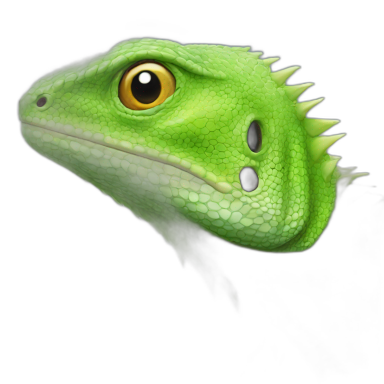 Lizard "GM" emoji