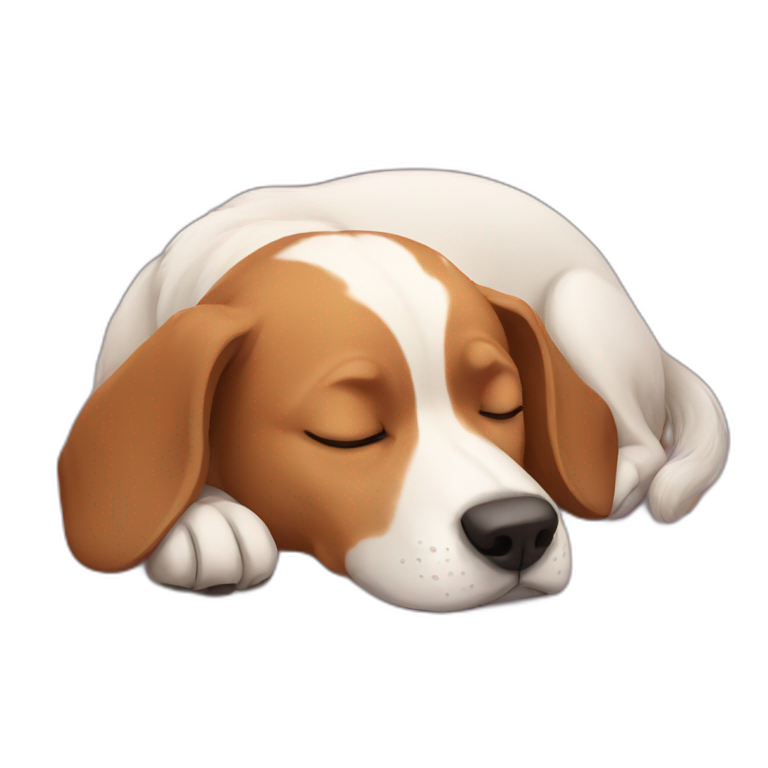 dog sleep emoji