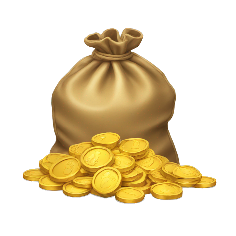 bag of gold coins emoji