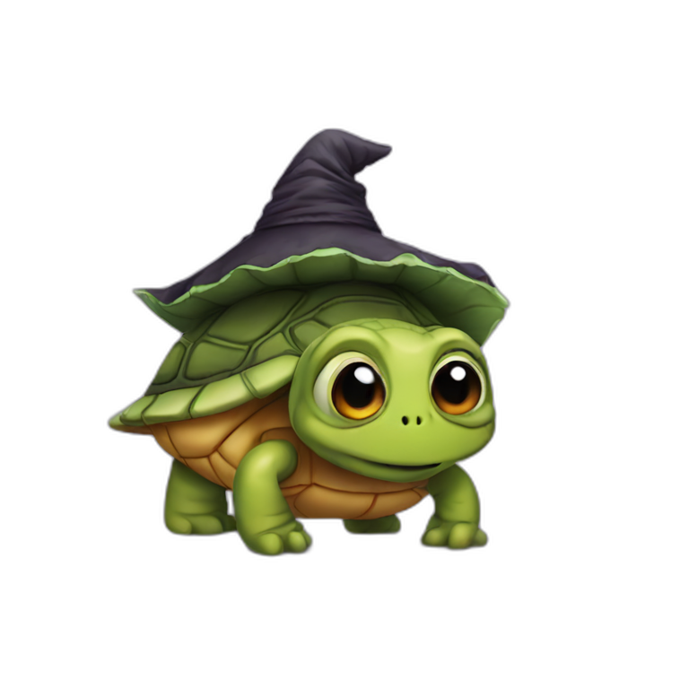 Turtel-hallowen emoji