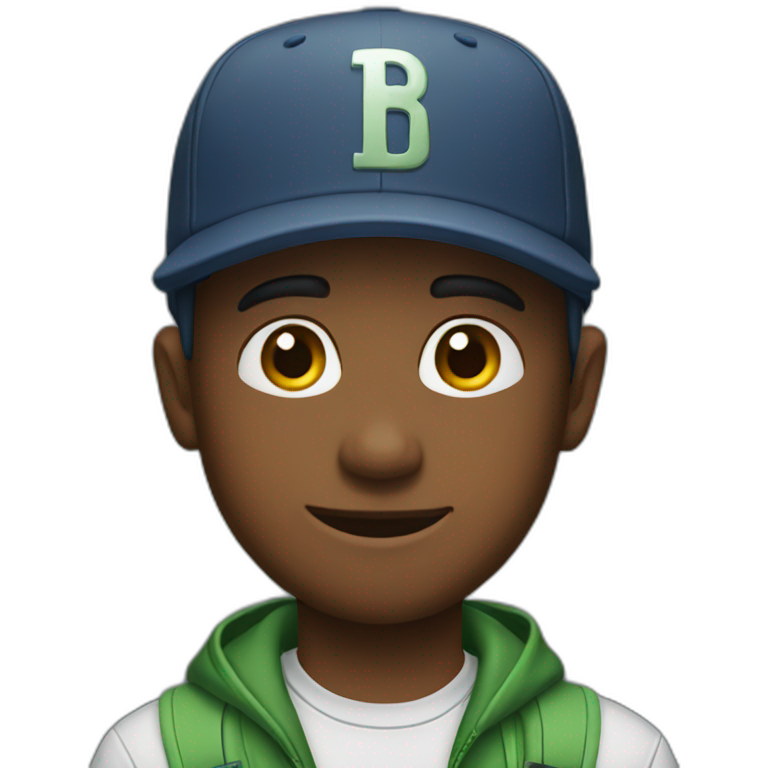 Boy with cap emoji