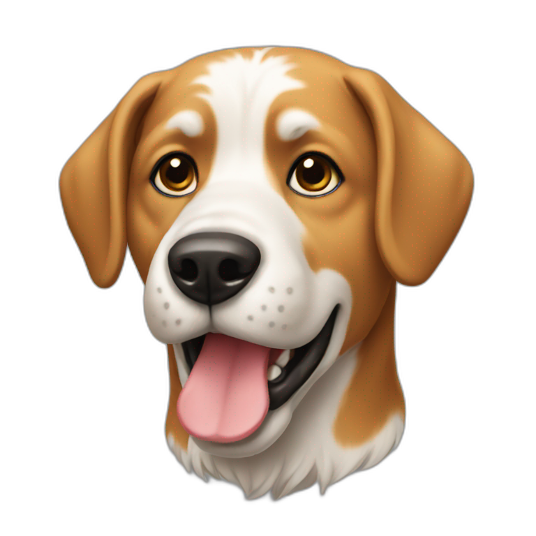 Dog play emoji
