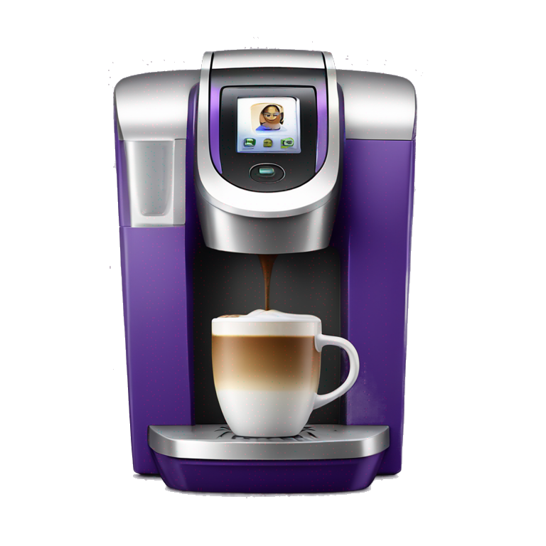 Keurig purple coffee maker best sale