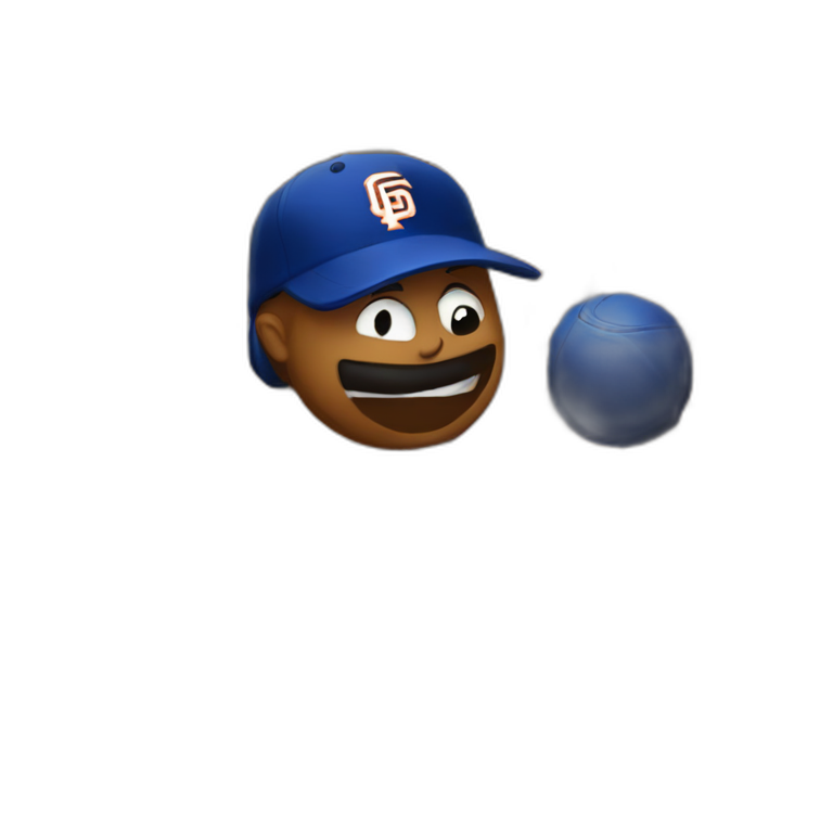 Giants beat dodgers emoji