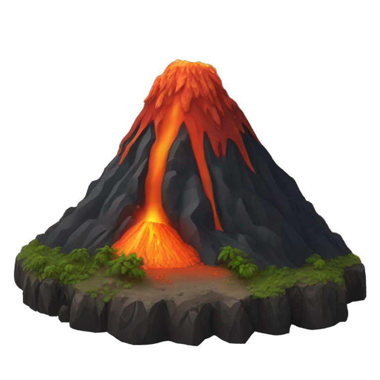 Volcano emoji