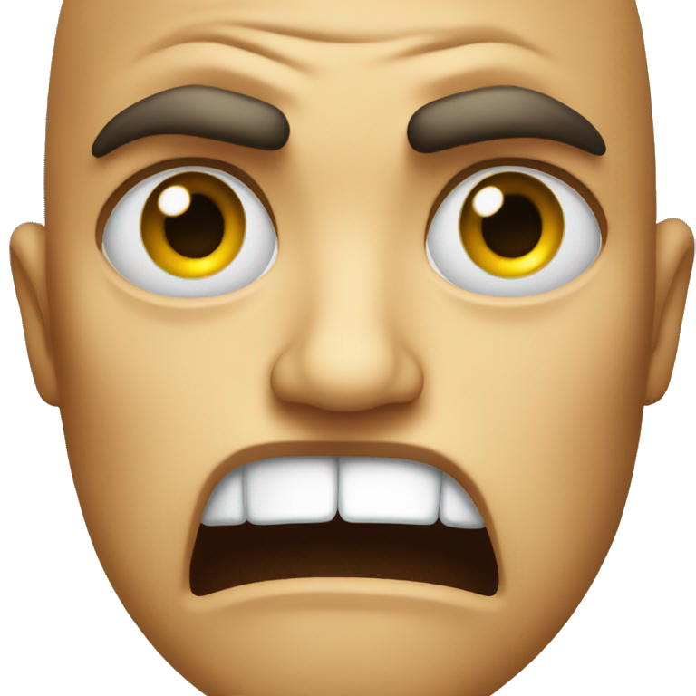 Angry teary eyes emoji | AI Emoji Generator