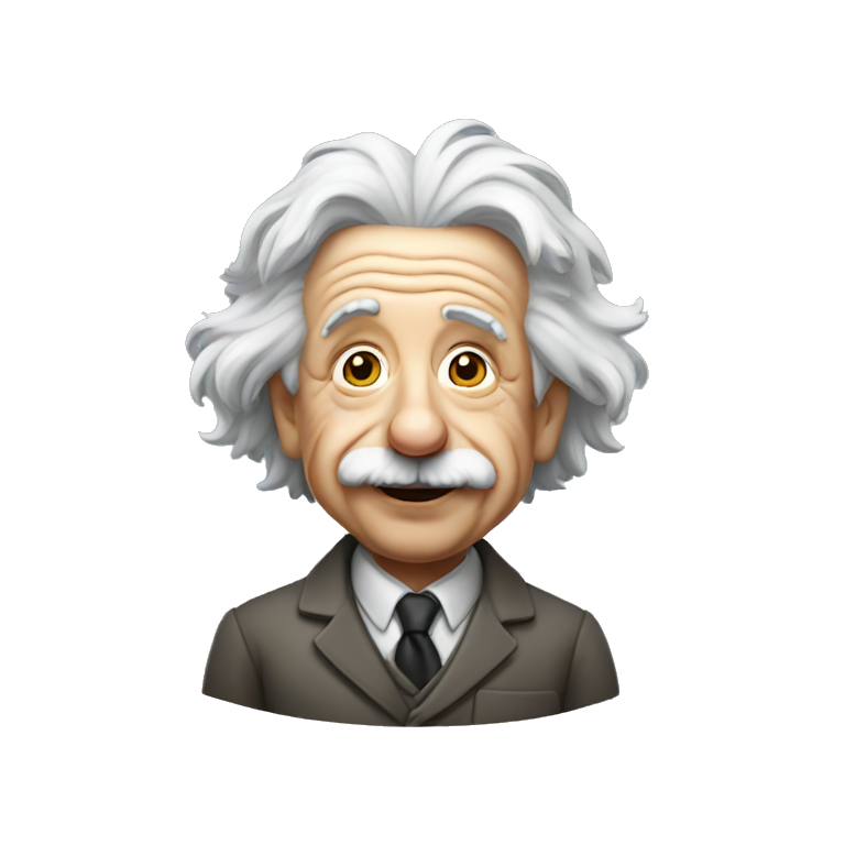  Albert Einstein emoji