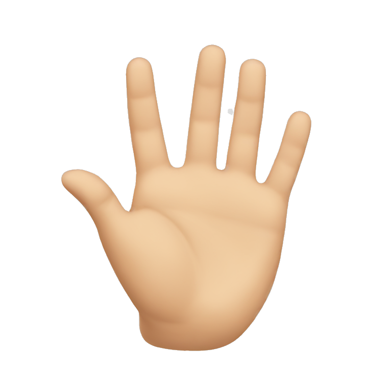 hand point  emoji
