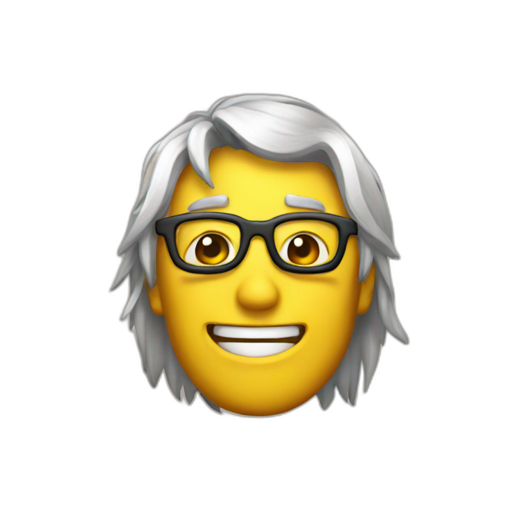 wow nerd emoji face emoji