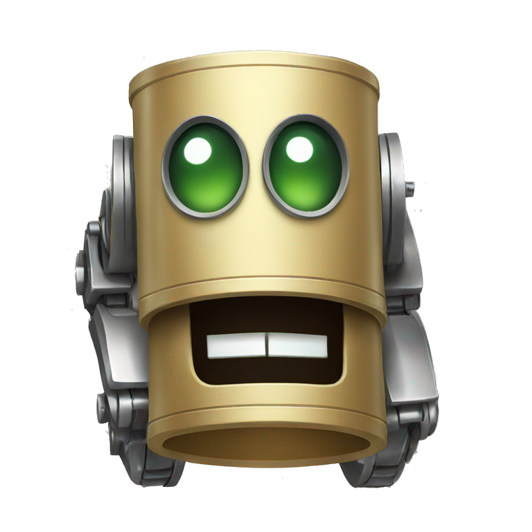 robot scroll emoji