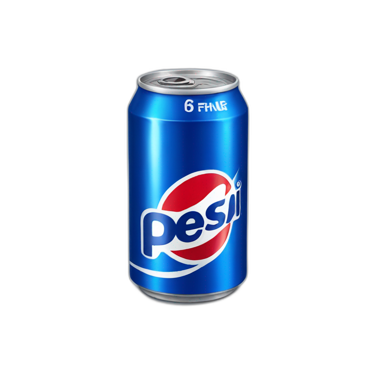 Pepsi soda can emoji