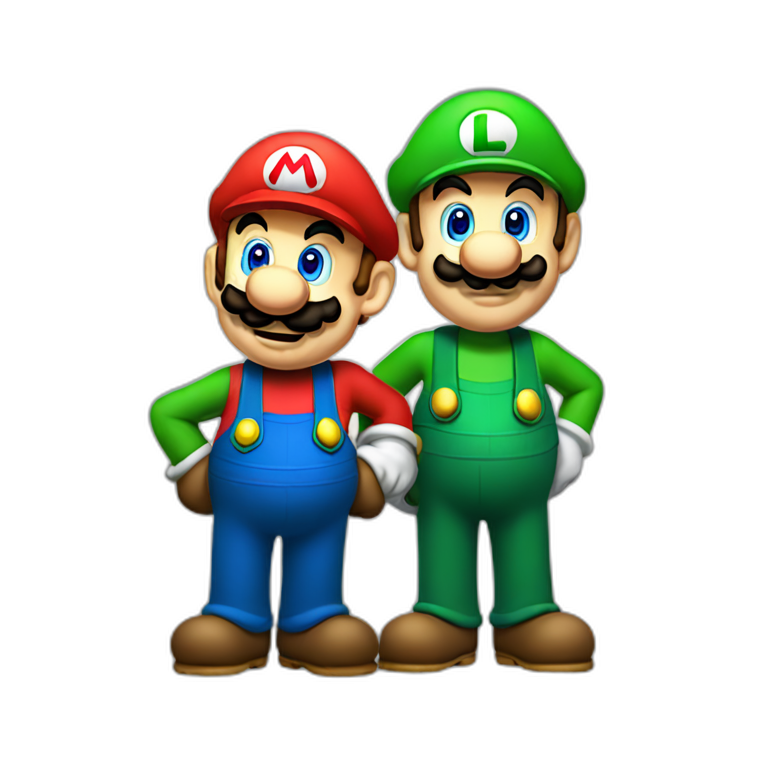 Mario & Luigi emoji