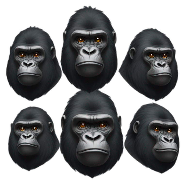 Gorilla gorilla gorilla emoji