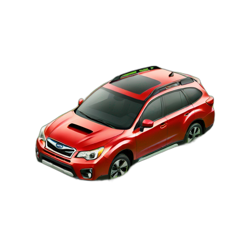 Subaru-in-the-grass emoji